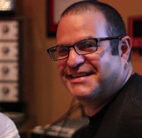 Joey Heier Audio Engineer and Recording Connection Music Production mentor in the studio