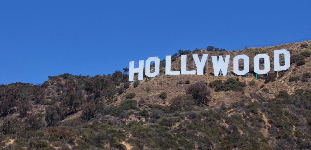 The Hollywood sign to illustrate Is It Hard to Become a Hollywood Music Producer?